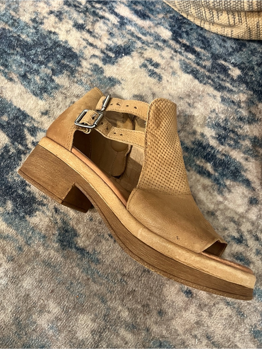 Miz Mooz Libra Sandal Bootie Leather Size  8.5 - Picture 5 of 6
